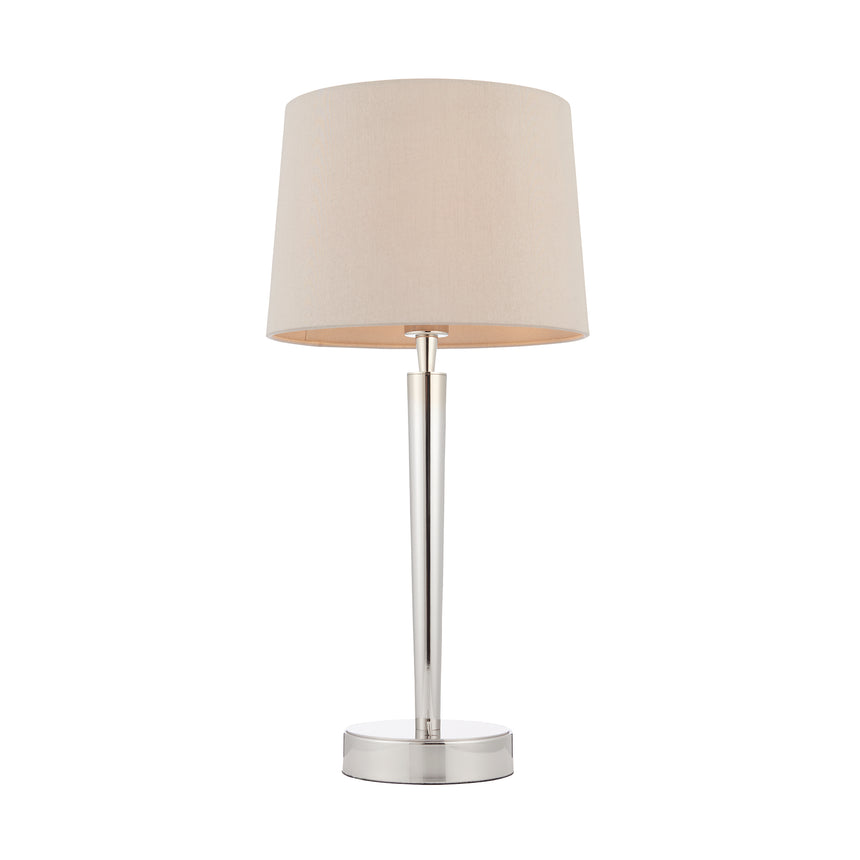 Syon Table Lamp, Nickel