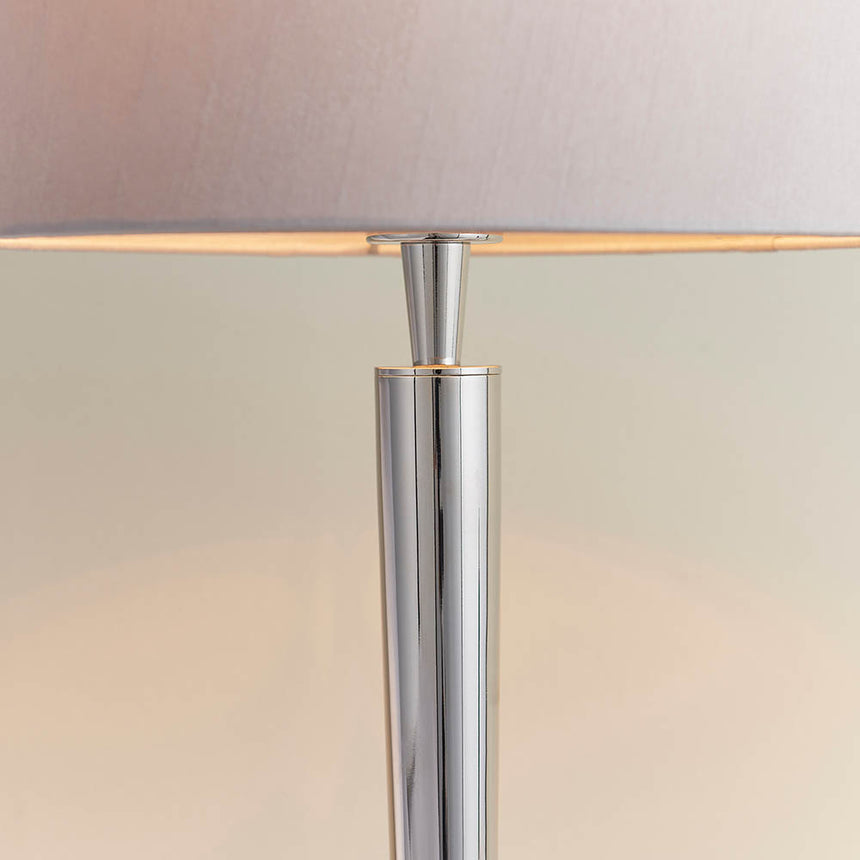 Syon Table Lamp, Nickel