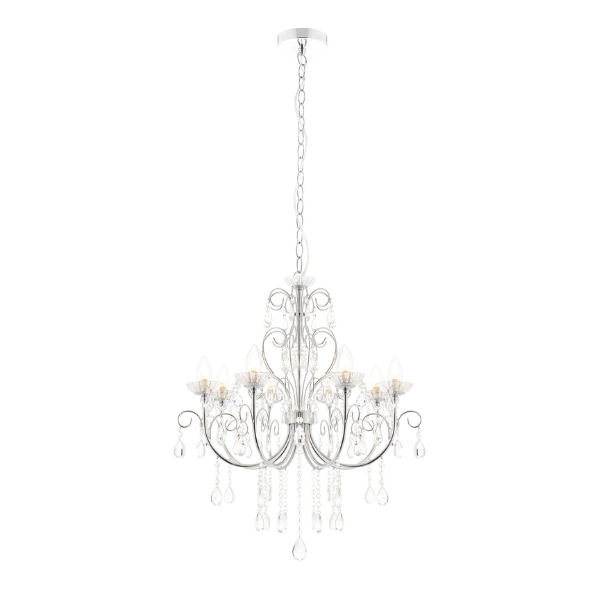 Tabitha 8 Light Bathroom Chandelier