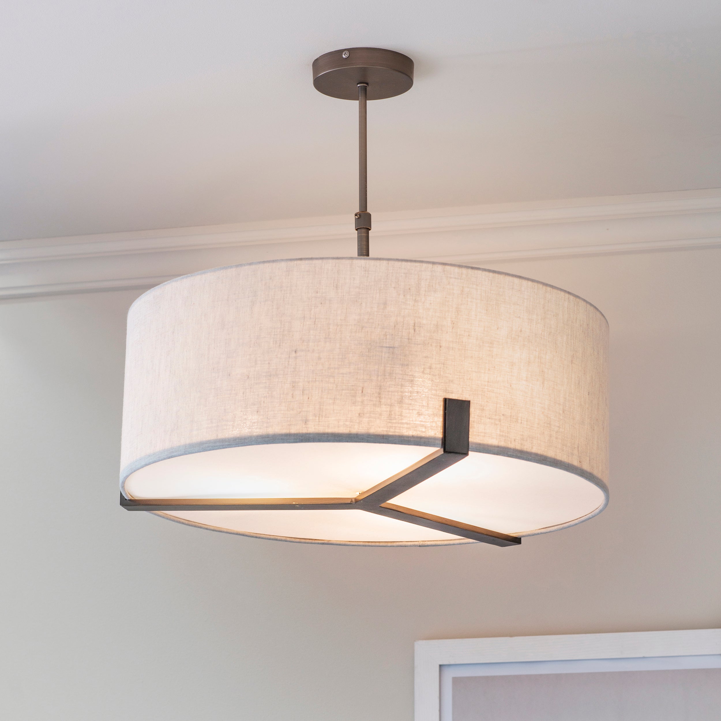 Endon Hayfield Pendant Light Lampsy
