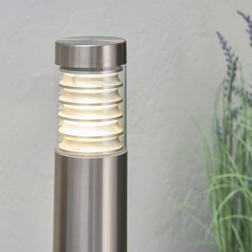 Equinox 50 LED Outdoor Post Light, Stainless Steel