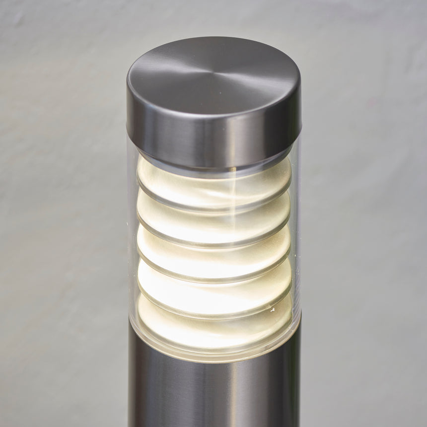 Equinox 50 LED Outdoor Post Light, Stainless Steel