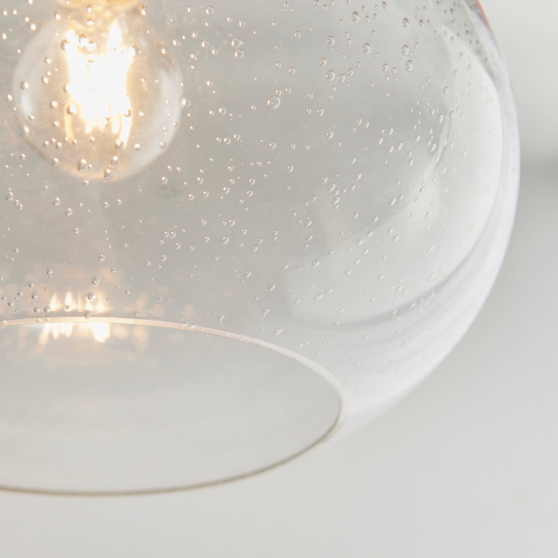 Bubble Glass Easy Fit Pendant Light