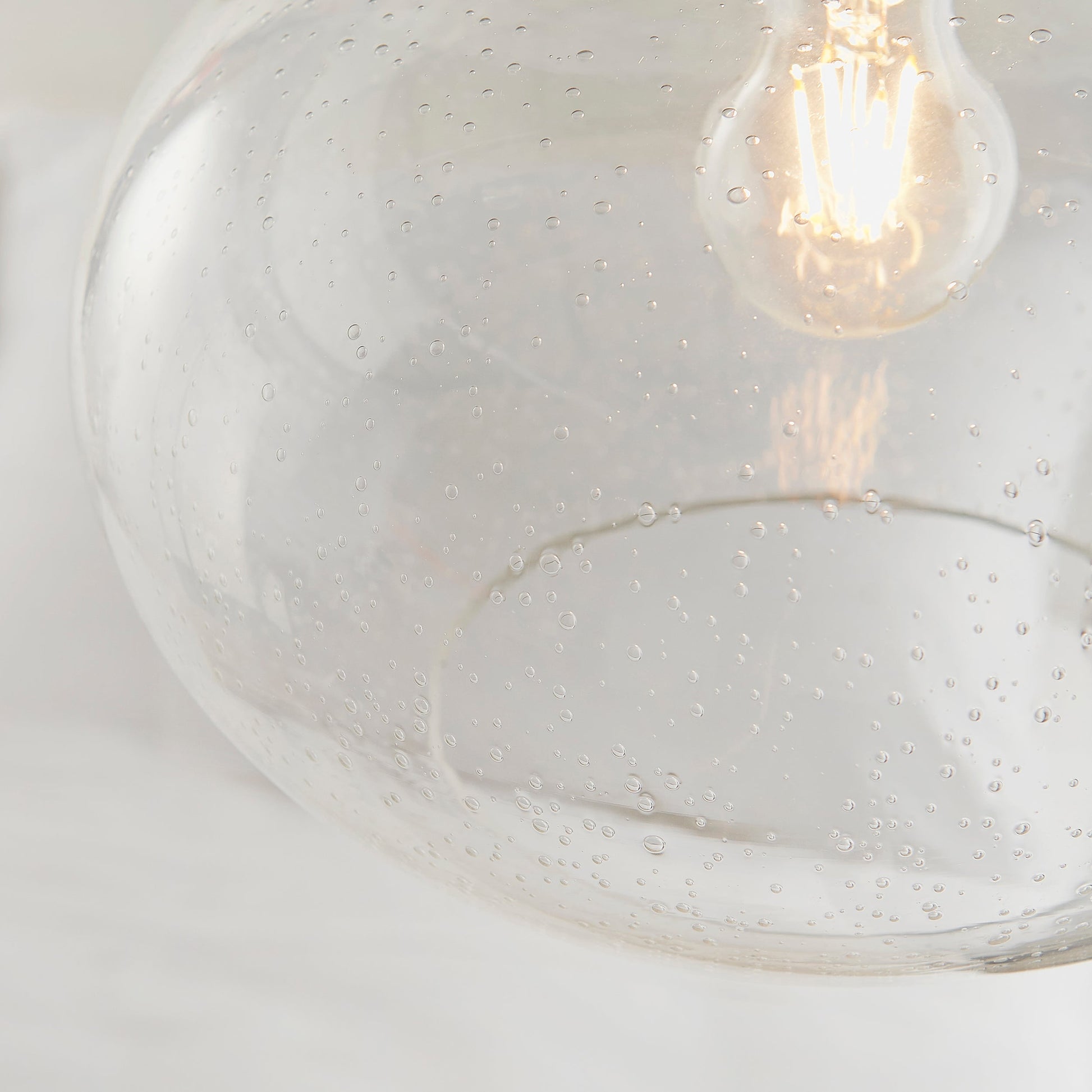 Bubble Glass Easy Fit Pendant Light