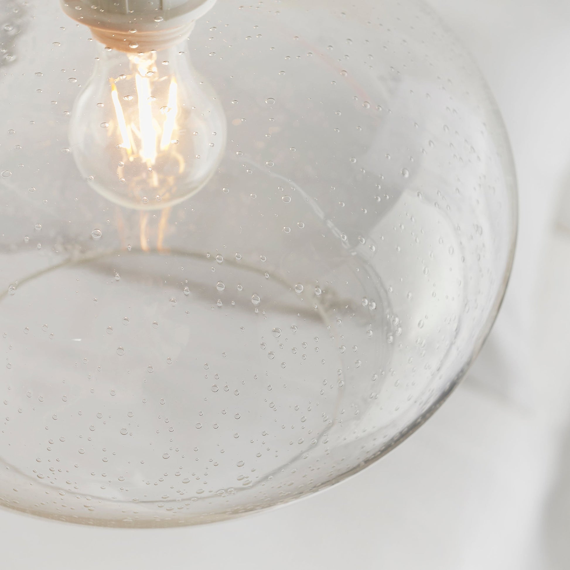 Bubble Glass Easy Fit Pendant Light