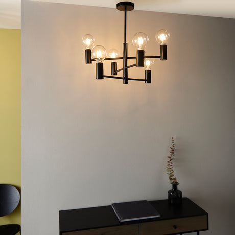 Studio 6-Light Semi-flush Ceiling Light