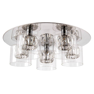 Verina 5 Light Flush Ceiling Light