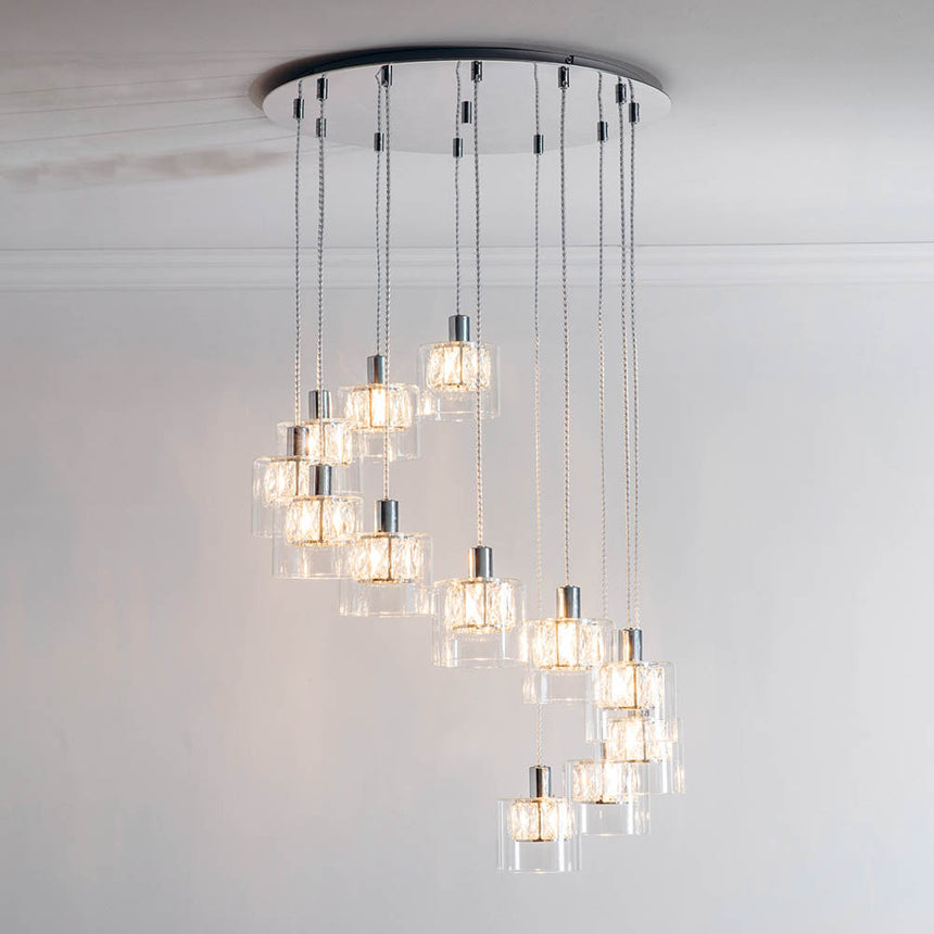 Verina 12 Light Cluster Pendant Light