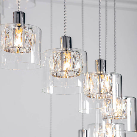 Verina 12 Light Cluster Pendant Light