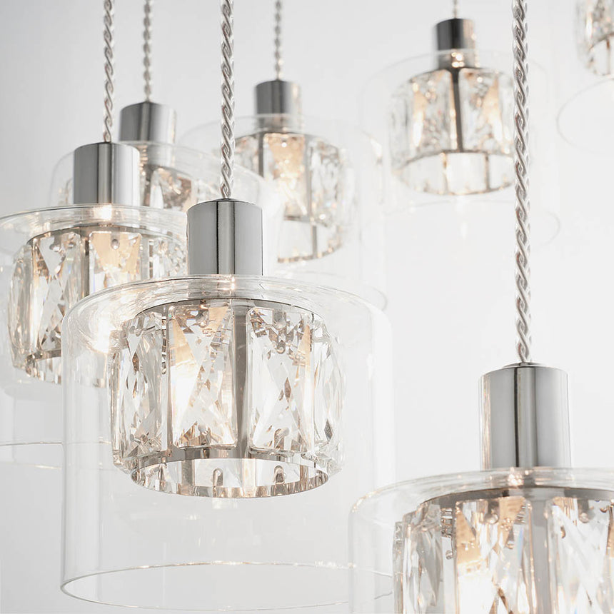 Verina 12 Light Cluster Pendant Light