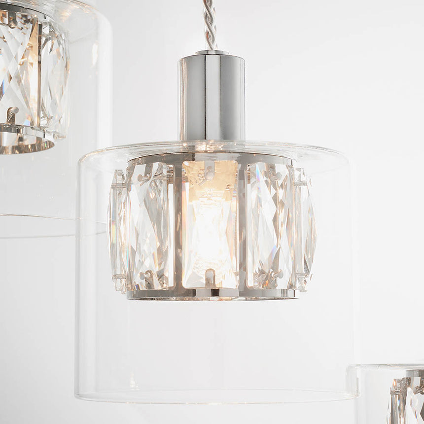 Verina 12 Light Cluster Pendant Light