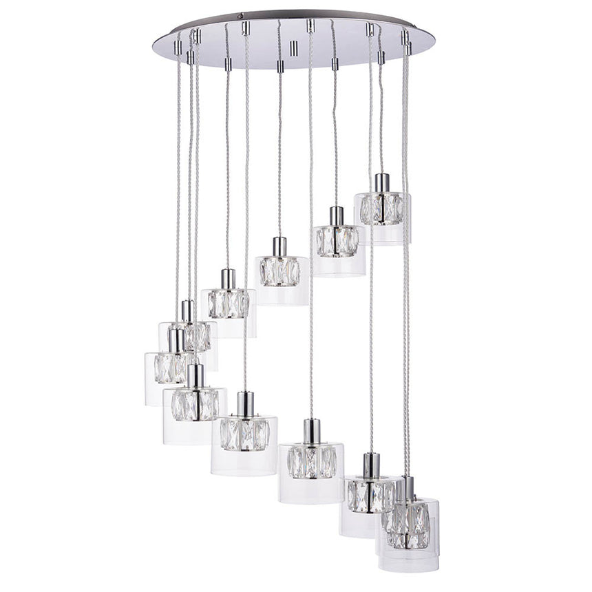 Verina 12 Light Cluster Pendant Light