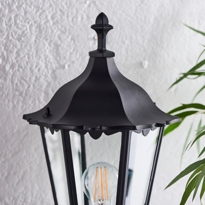 Burford Outdoor Wall Lantern with PIR