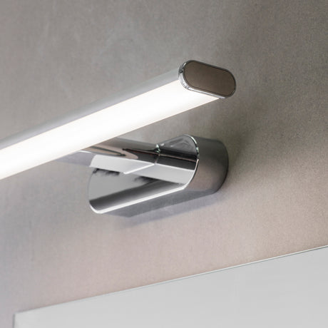 Moda Bathroom Wall Light, Chrome