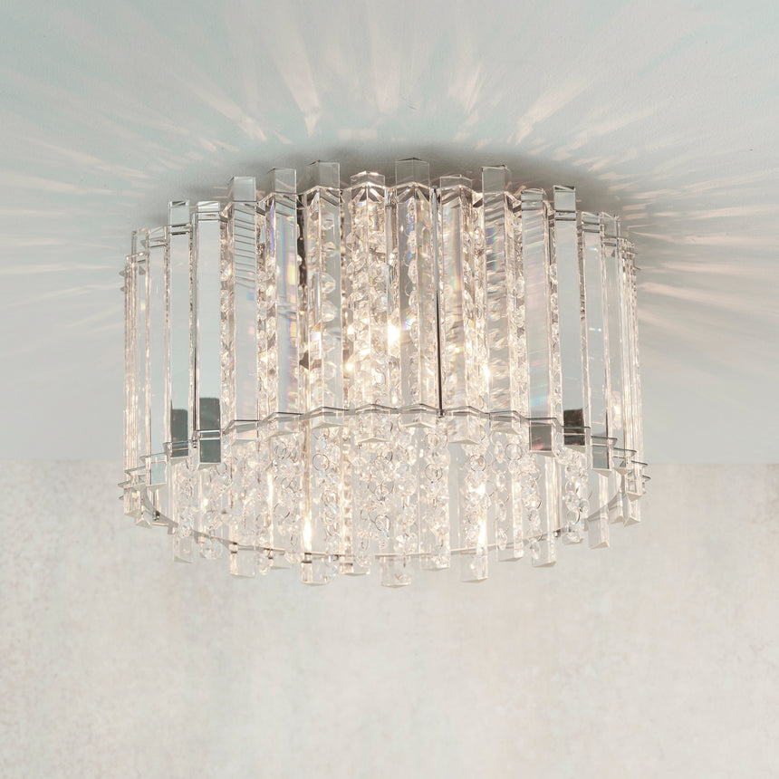 Hanna 4 Light Flush Ceiling Light