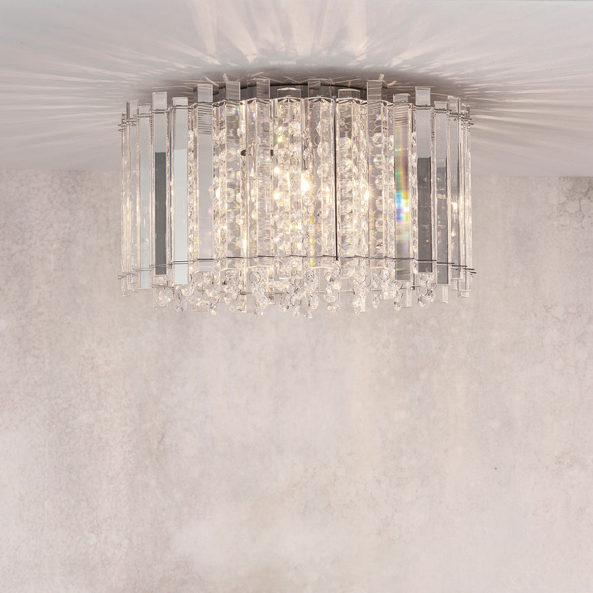 Hanna 4 Light Flush Ceiling Light