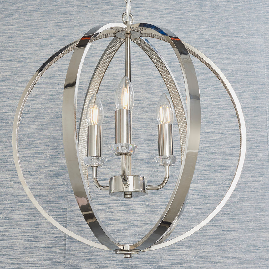 Ritz 3 Light Pendant