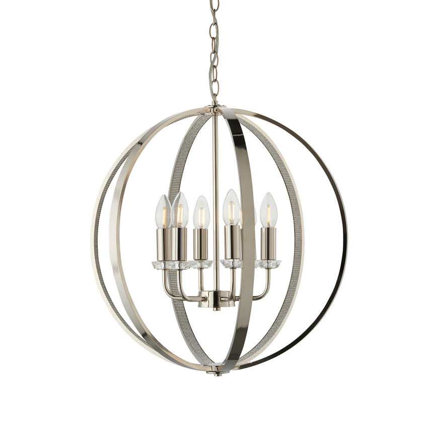 Ritz 6 Light Pendant