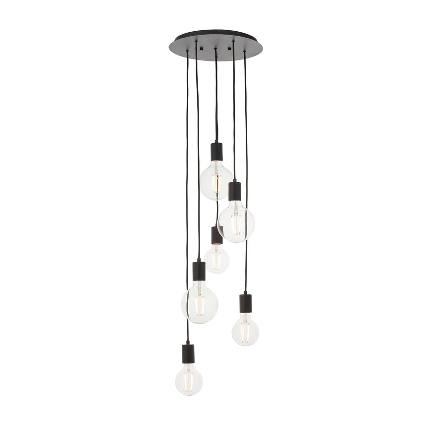 Studio 6 Light Cluster Pendant