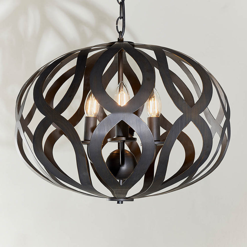 Sirolo 3 Light Pendant