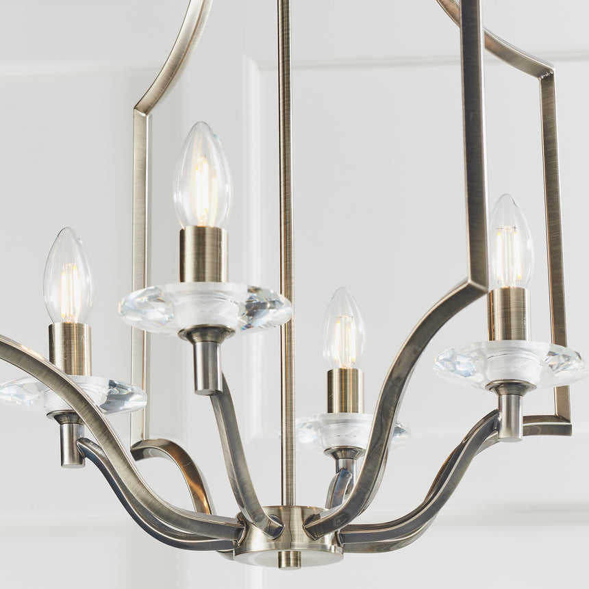 Lainey 4 Light Pendant