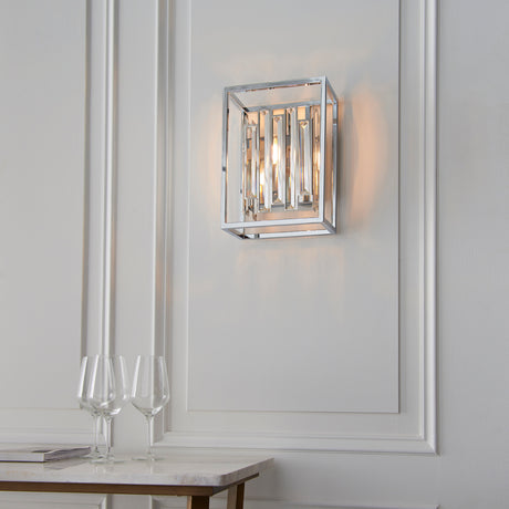 Acadia Wall Light, Chrome