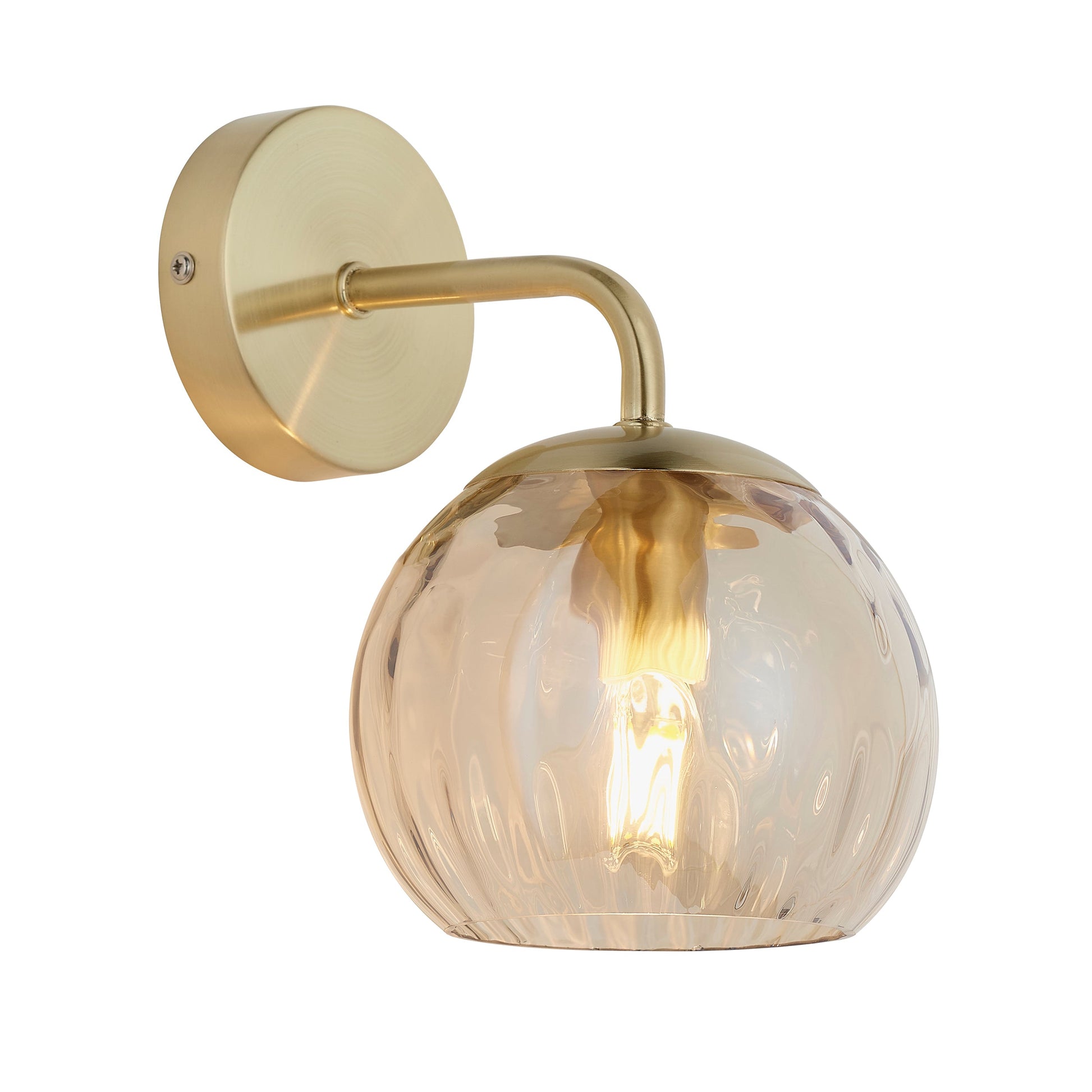Dimple Wall Light, Gold/Champaigne