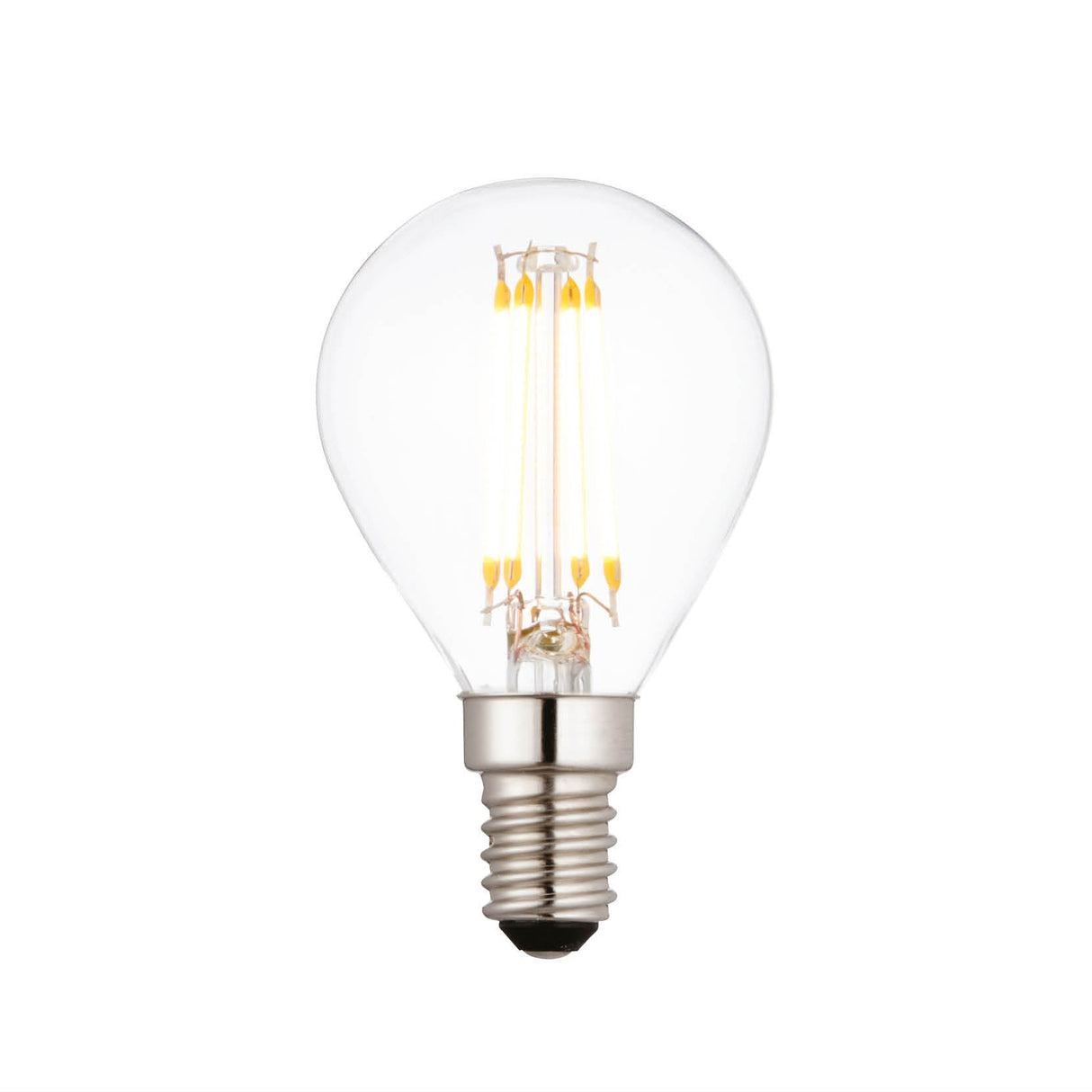 E14 420lm LED Filament Golf Light Bulb, Dimmable