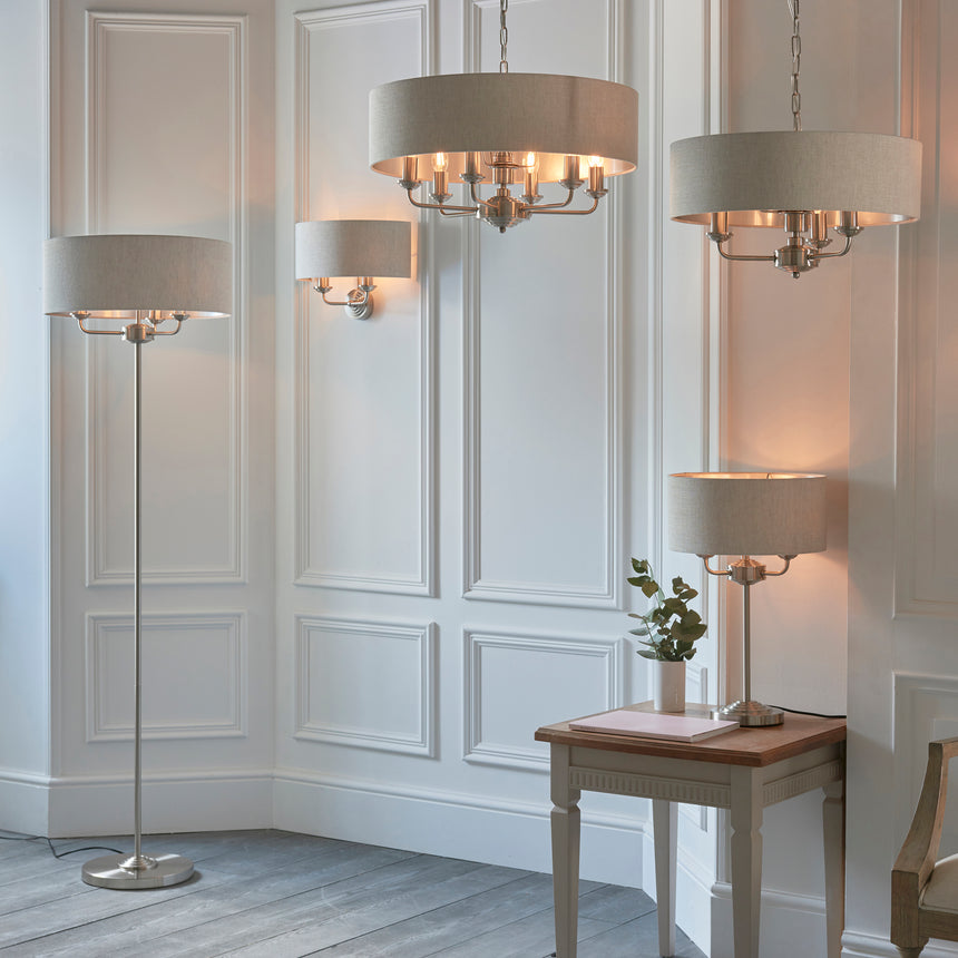 Highclere 3-Light Floor Lamp