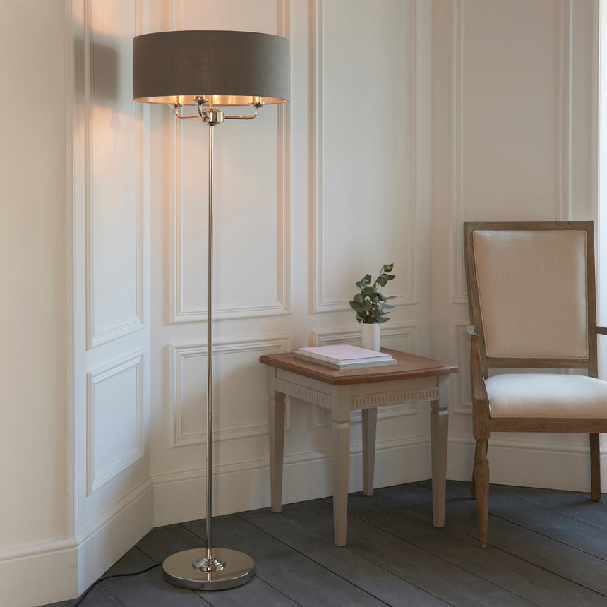 Highclere 3-Light Floor Lamp