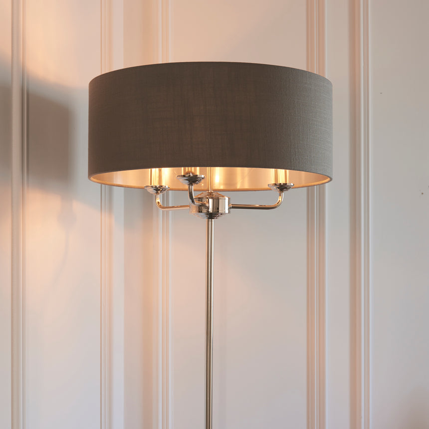 Highclere 3 Light Floor Lamp