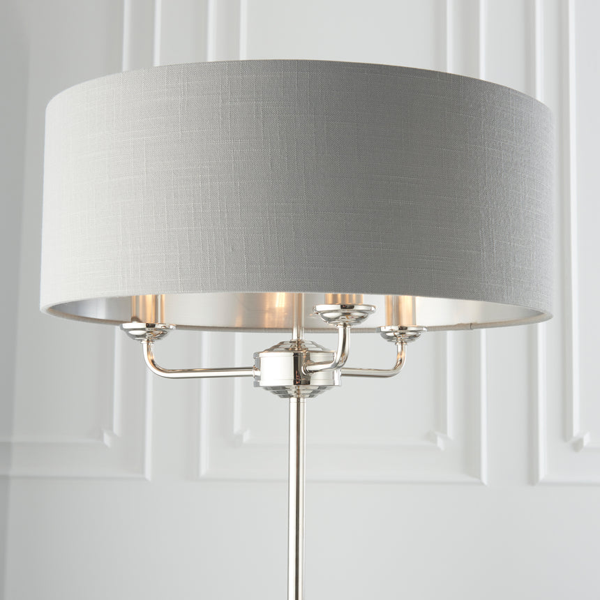 Highclere 3 Light Floor Lamp