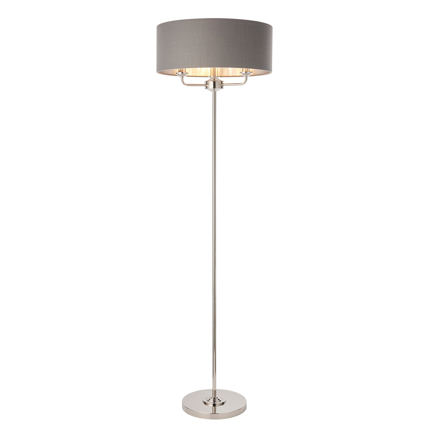 Highclere 3 Light Floor Lamp