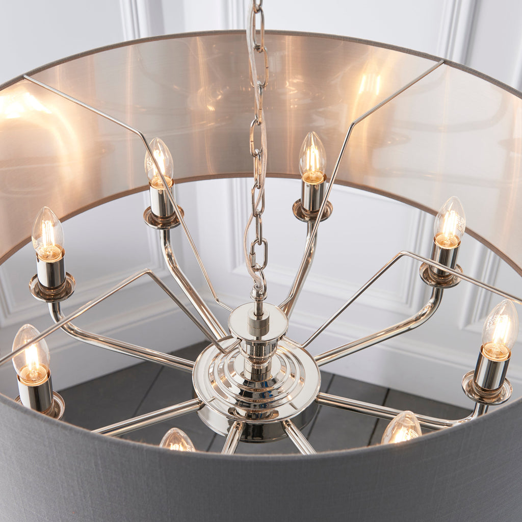 Highclere 8 Light Pendant Chandelier