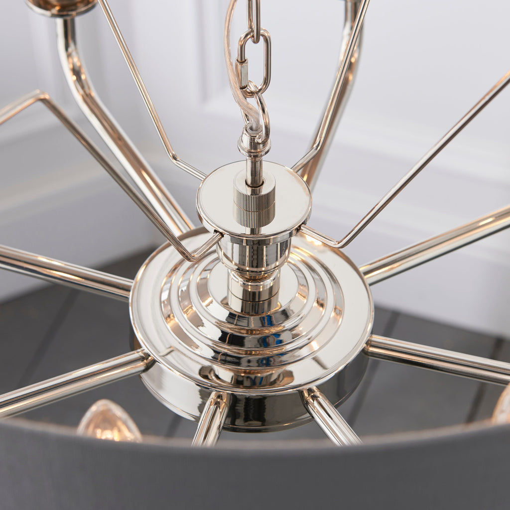 Highclere 8 Light Pendant Chandelier