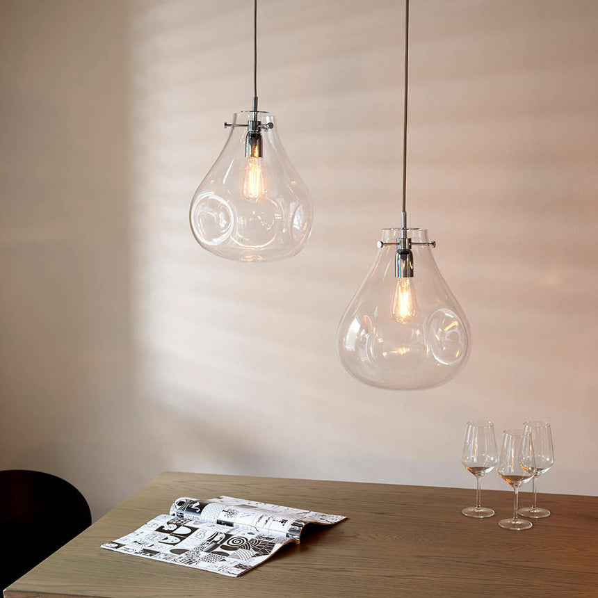 Utopia Glass Pendant Light