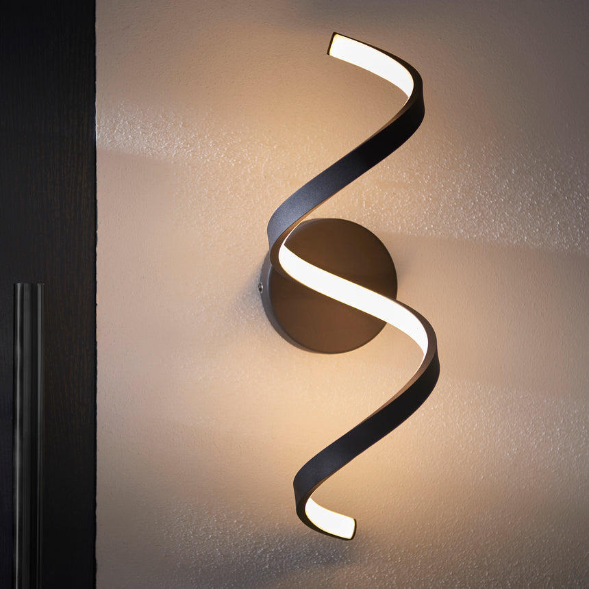 Astral Outdoor Wall Light, Black