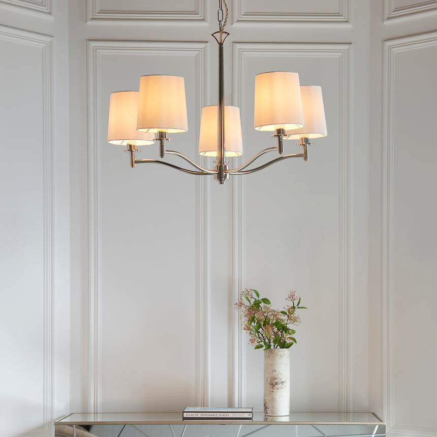 Ortona 5 Light Pendant Chandelier