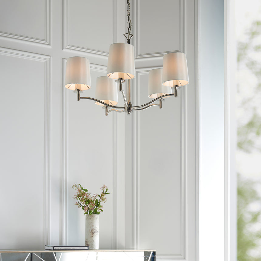 Ortona 5 Light Pendant Chandelier