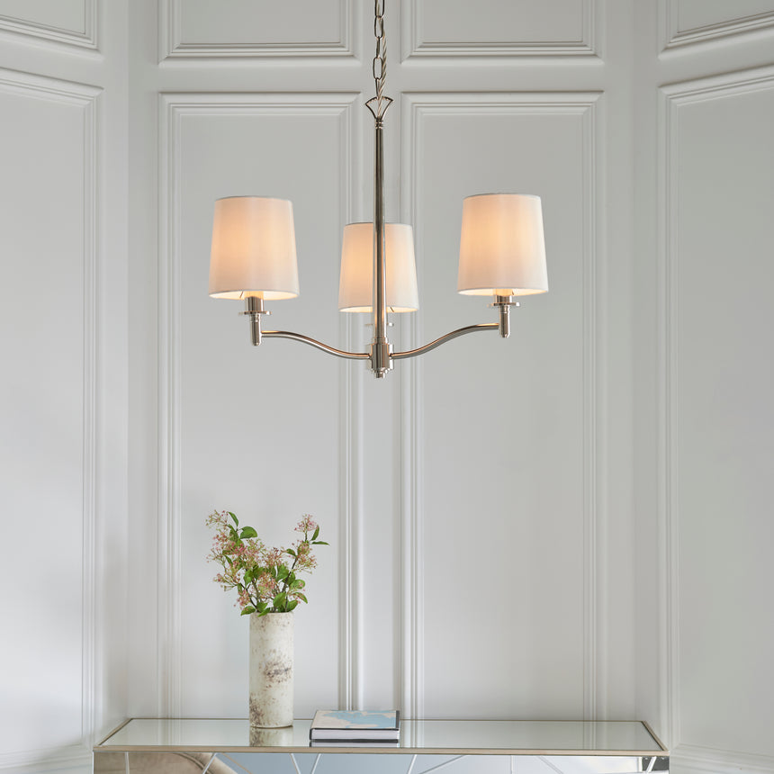 Ortona 3 Light Pendant Chandelier