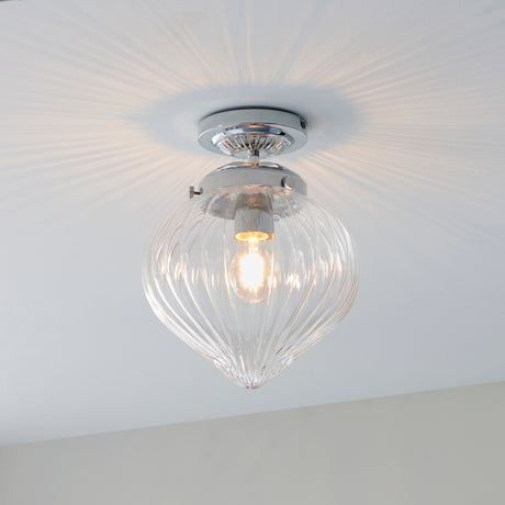 Cheston Flush Bathroom Ceiling Light