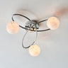 Maye 3-Light Semi Flush Ceiling Light