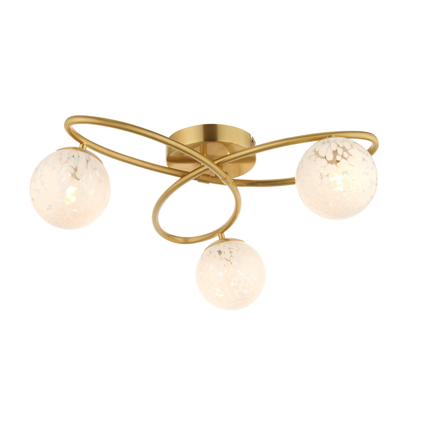 Maye 3-Light Semi Flush Ceiling Light