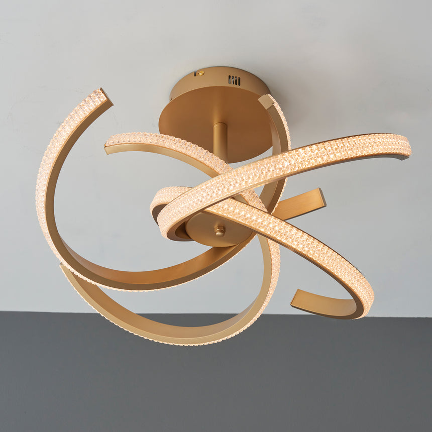 Lorenzo 4-Light Semi-flush Ceiling Light