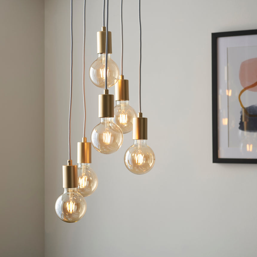 Studio 6 Light Cluster Pendant