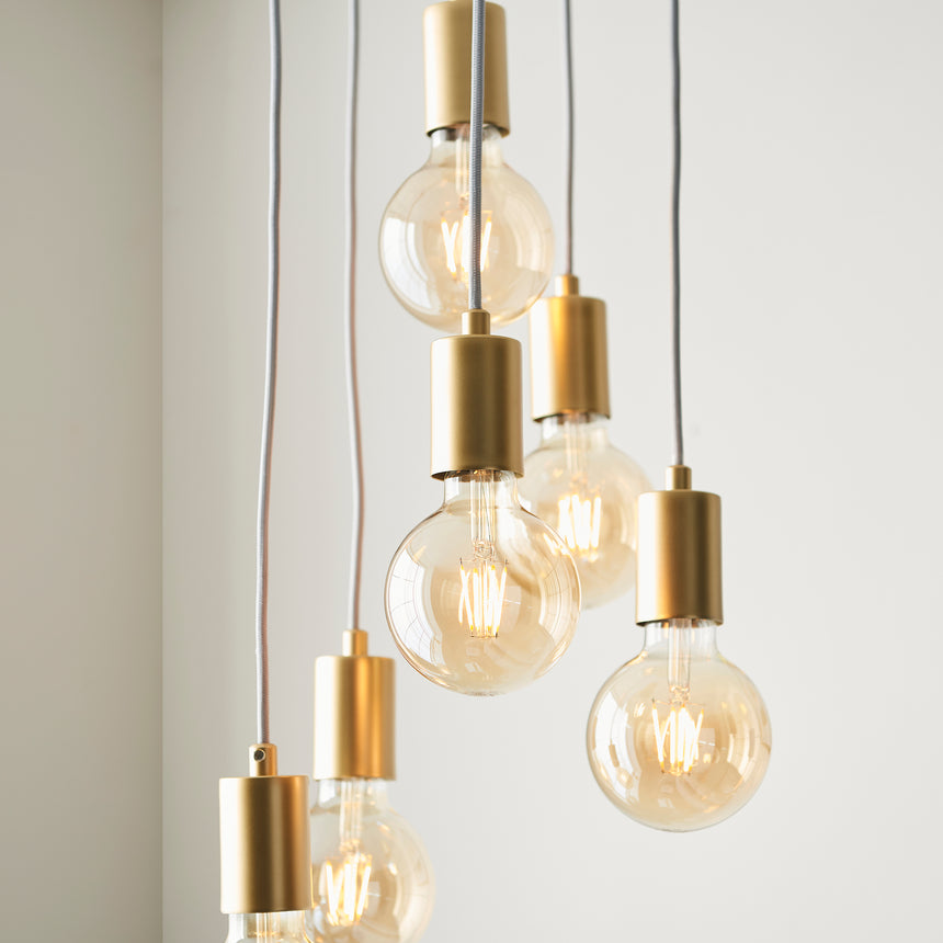 Studio 6 Light Cluster Pendant