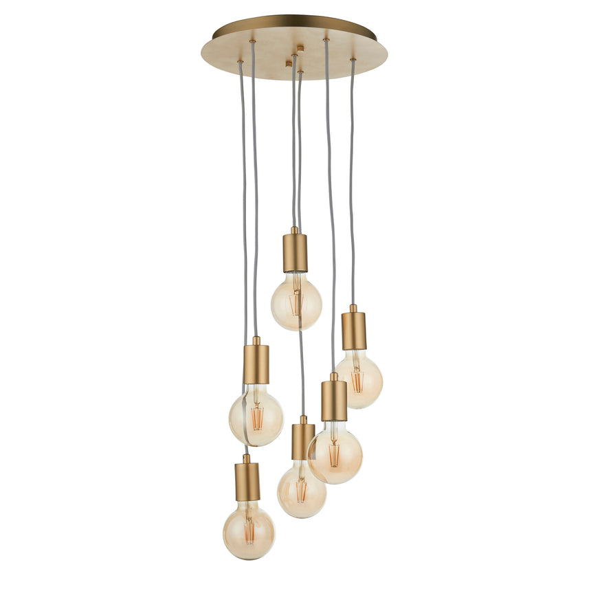 Studio 6 Light Cluster Pendant