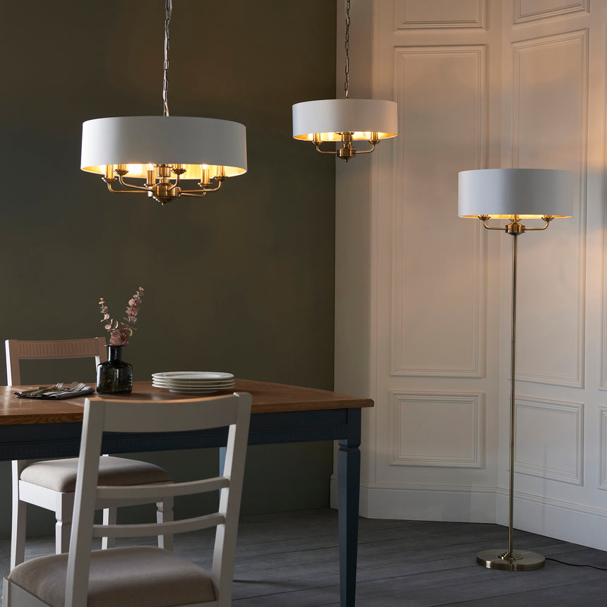 Highclere 3-Light Floor Lamp