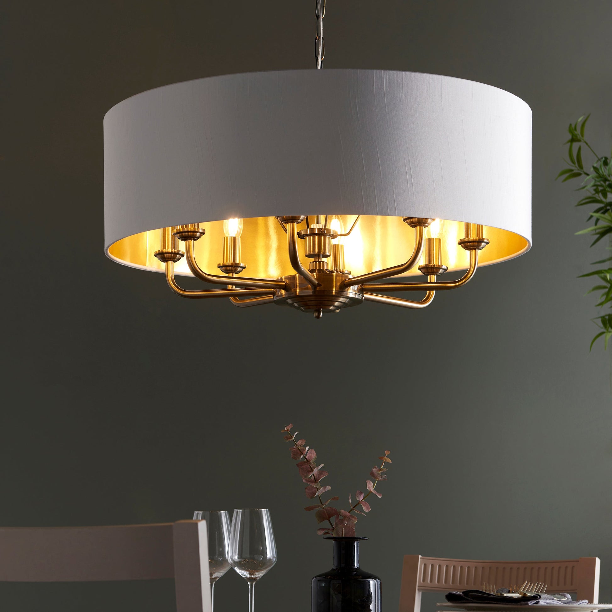 Highclere 8 Light Pendant Chandelier