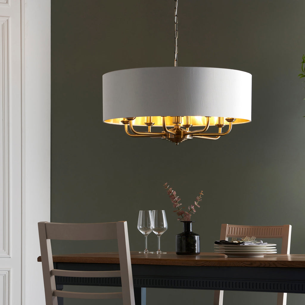 Highclere 8 Light Pendant Chandelier